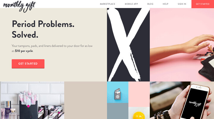 Monthly Gift. – We've got you covered. Period.