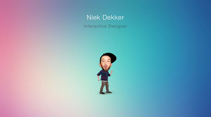 Niek Dekker ✍ Interactive Designer