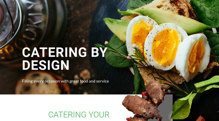 Free Catering Divi Layout - Demo.Divi-Den.com