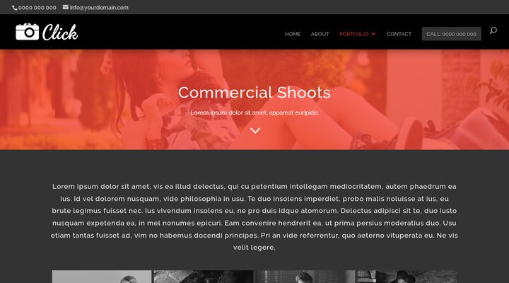 Commercial Shoots - Click (Dark)