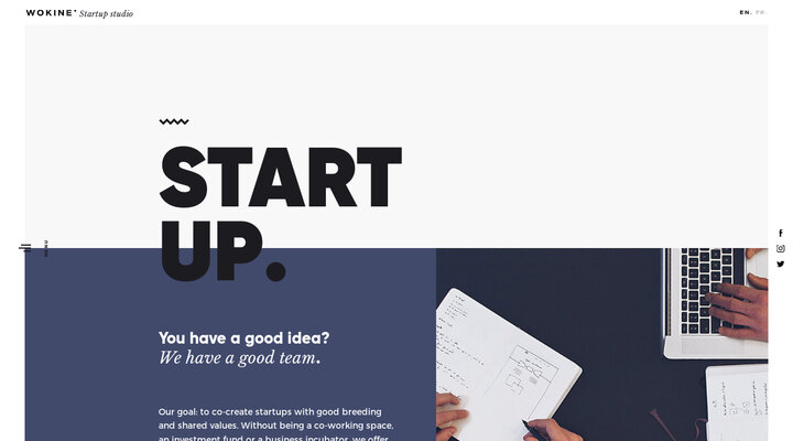 Startup Studio - Wokine, Digital Agency & Startup Studio - Lille, France
