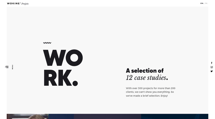 Portfolio - Wokine, Digital Agency & Startup Studio - Lille, France
