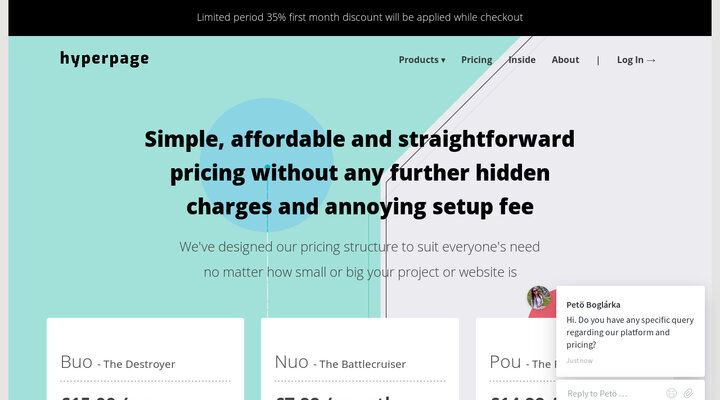 Hyperpage - Pricing