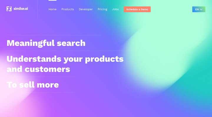 Similar.ai: meaningful search and realtime personalisation