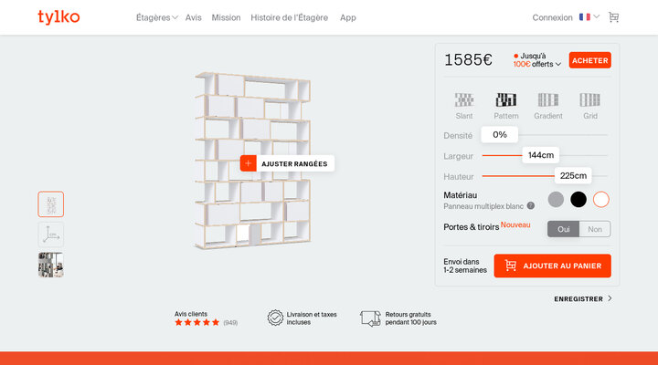 Shop the Perfect Shelf Online with Free Delivery & Returns - Tylko.com