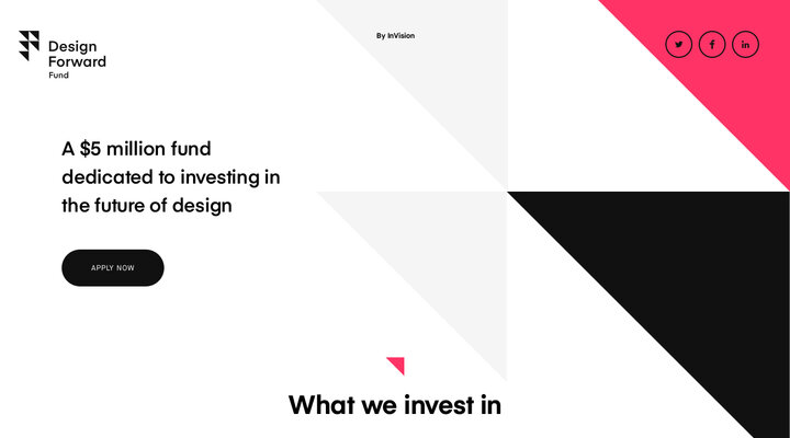InVision Design Forward Fund | Investing in the future of design.