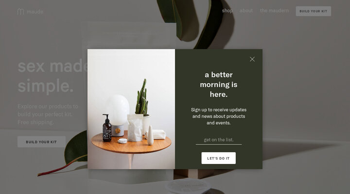 sex made simple.   – Maude