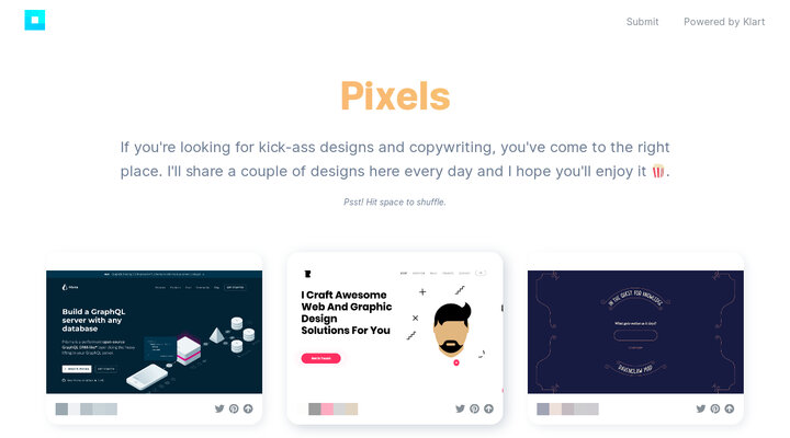 Pixels — Beautiful designs every day