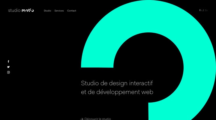 Studio MOTIO ® – Design interactif et développement web à La Rochelle
