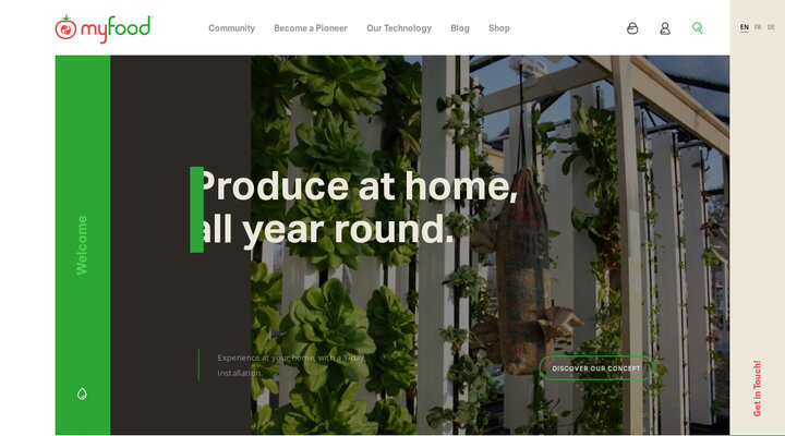 myfood - Permaculture & Smart Greenhouse
