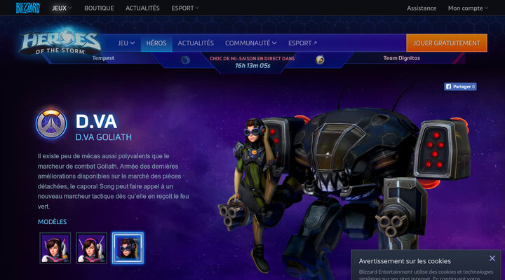 D.Va - Heroes of the Storm