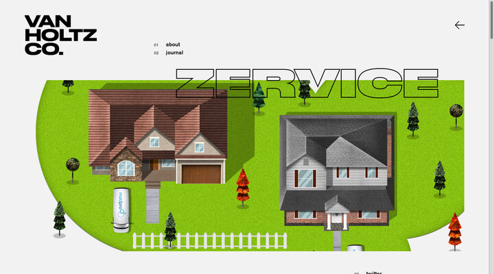 Van Holtz Co – Work – Zervice