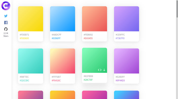 CoolHue 2.0 - Coolest Gradient Hues and Swatches