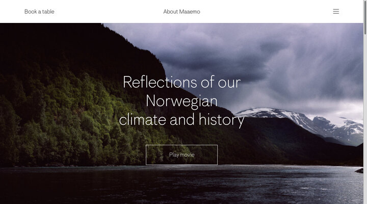 About Maaemo – Maaemo