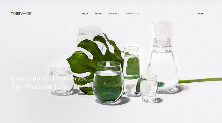 TOSSWARE | Elegant Recyclable Drinkware