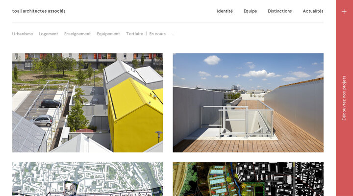 Projets - toa | architectes associés