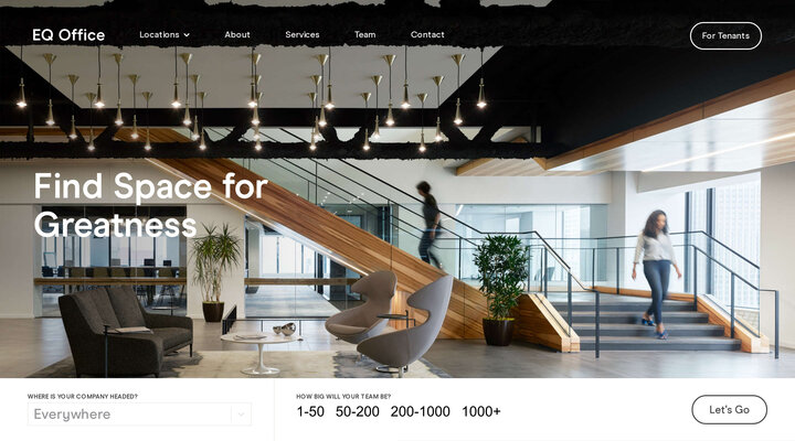 Find Space for Greatness - EQ Office