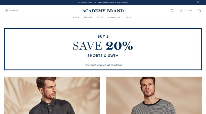 The Academy Brand - Mens and Boys Clothing