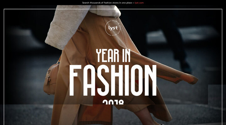 Year in Fashion 2018 - Lyst