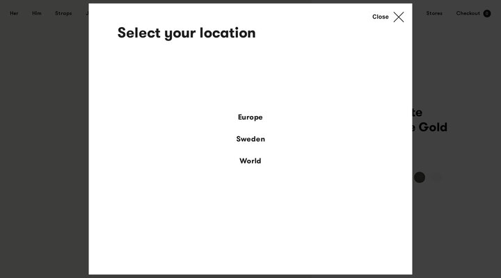 Granit White Deluxe – Square Watch with Elegant Brightness | Carl Edmond