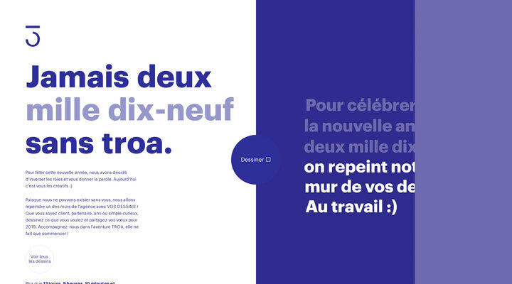 Jamais deux mille dix-neuf sans Troa