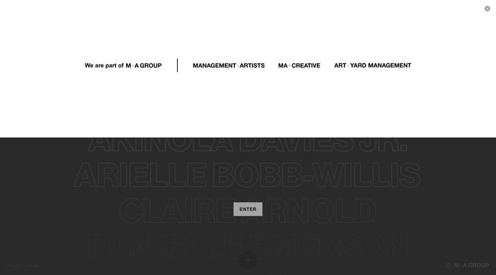 ART+YARD Management | Managing the Ultimate Talent on Earth.