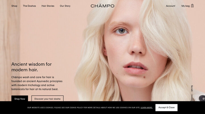 Chāmpo® | Ancient Wisdom For Modern Hair