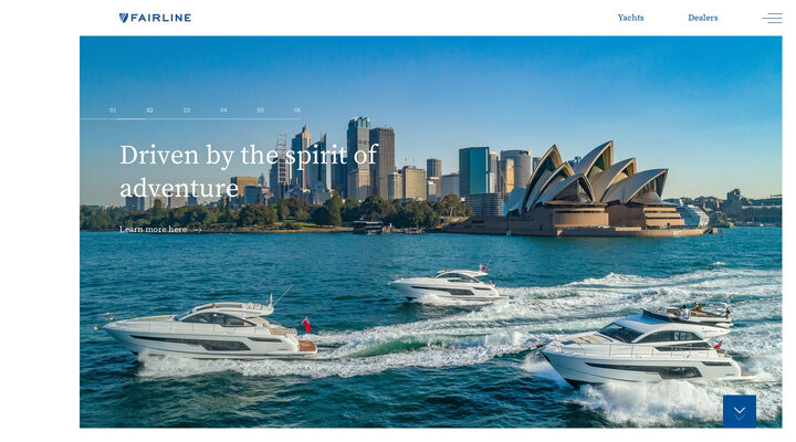 Fairline Yachts | Luxury Motor Yachts