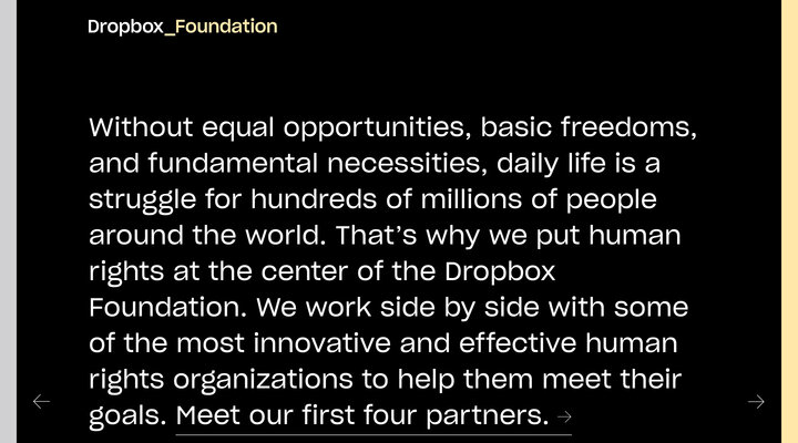 Dropbox Foundation
