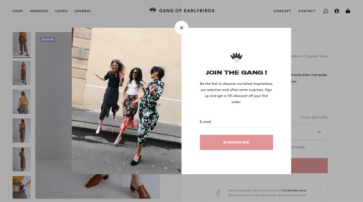 Pantalon Ines – Gang of Earlybirds