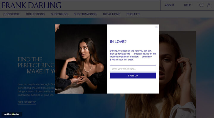 Frank Darling | Honest Diamond Jewelry | Free Home Try On