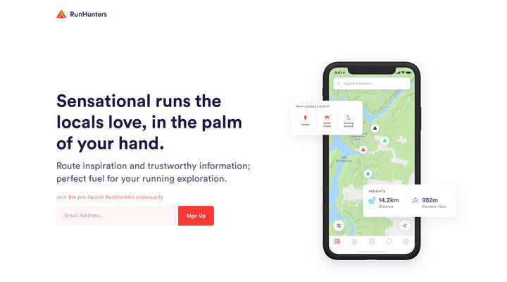 RunHunters | The app for runners that love to explore