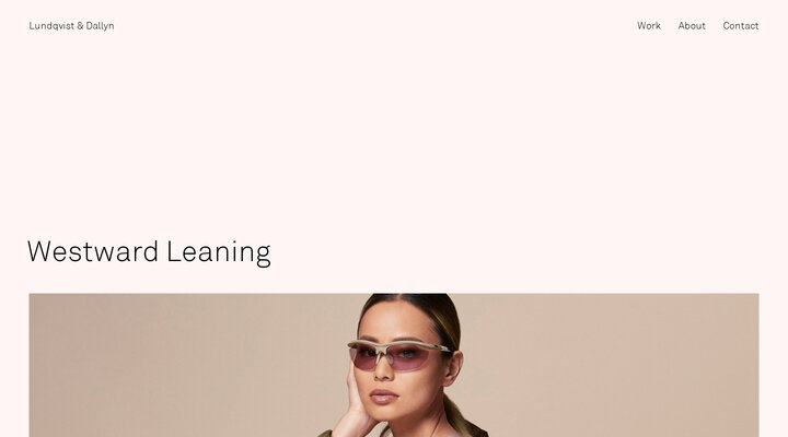 Westward Leaning - Lundqvist & Dallyn