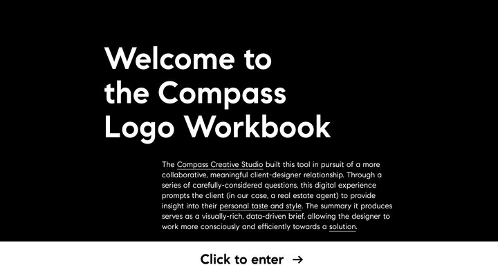 Compass | Agent Logo Workbook