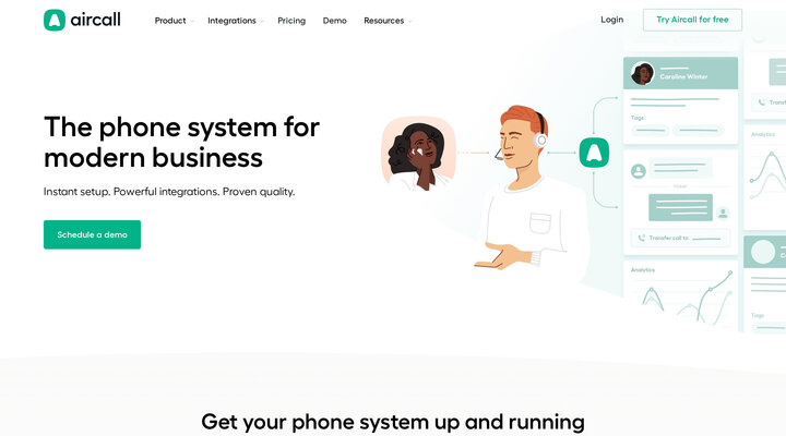 Cloud Call Center Software & Business Phone System | Aircall