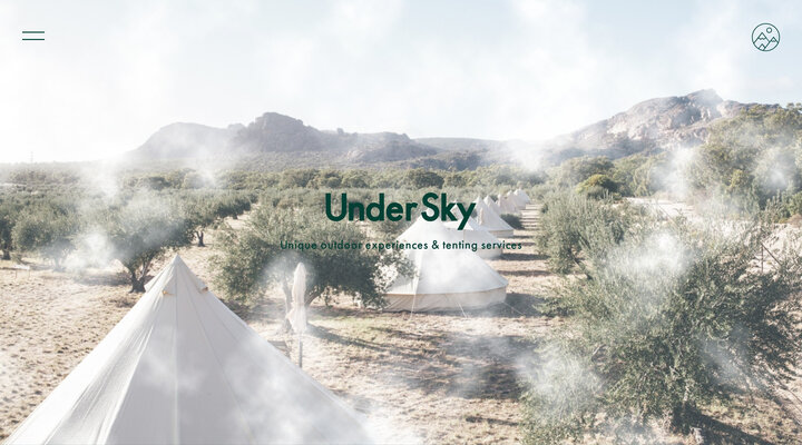 Under Sky: Sperry tent hire and glamping accommodation