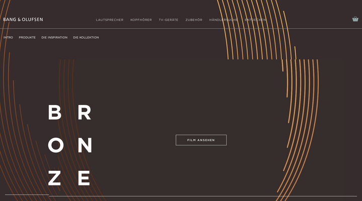 Kabellose Lautsprecher in Bronze. Fünf auffällige Lautsprecher in Bronze aus der Bronze Collection von Bang & Olufsen. | Bang & Olufsen