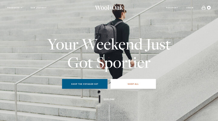 Wool and Oak - Smart Luxury Travel Bags