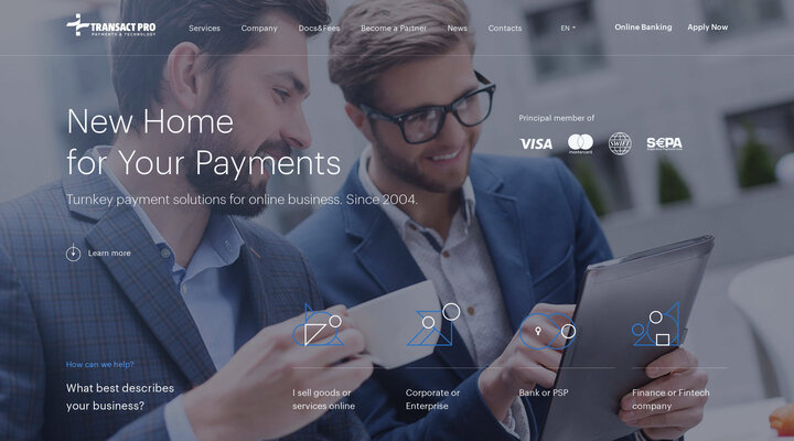 Fully In-House Payment Service Provider for Your Business