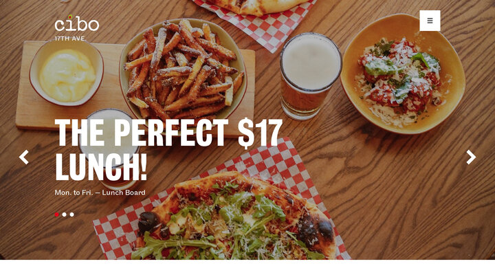 Cibo Calgary 17th Ave – Italian Restaurant