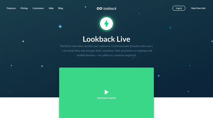 Lookback Live – Perform user research in real-time