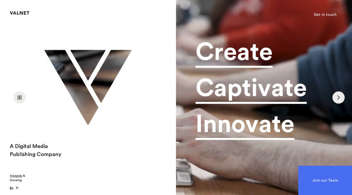 Global Trendsetters in Content Creation and Distribution — Valnet