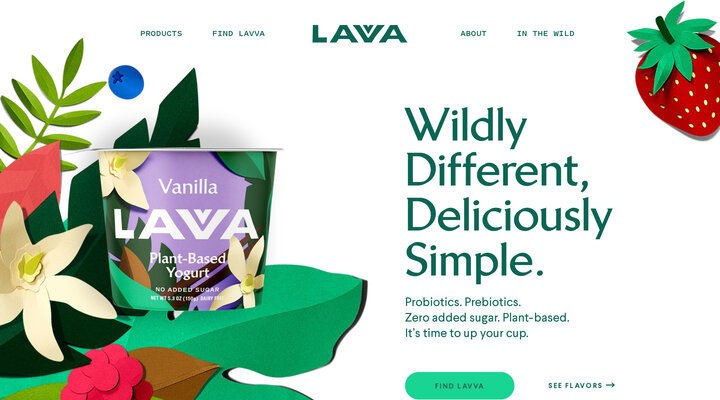 Lavva – Dairy Free Yogurt & Plant Based Yogurt with Zero Sugar