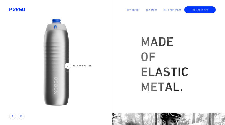 Keego - The evolution of the Sports Bottle