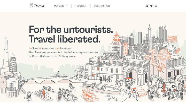 Dorsia - Embrace the Urbane, Escape the Mundane