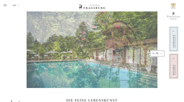 Castel Fragsburg | 5-Sterne Luxushotel hoch über Meran