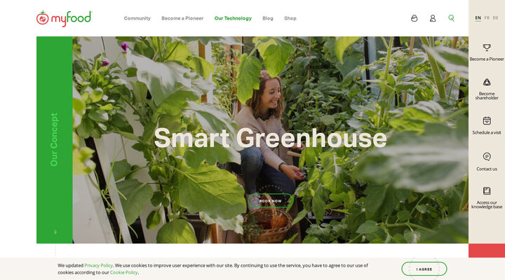 Smart Greenhouse — myfood