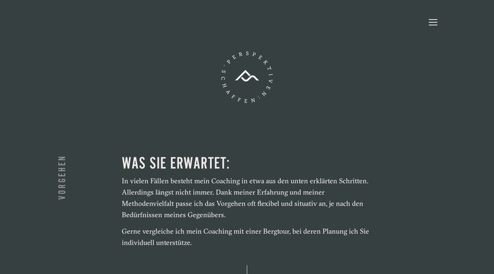 Vorgehen - Was Sie erwartet: