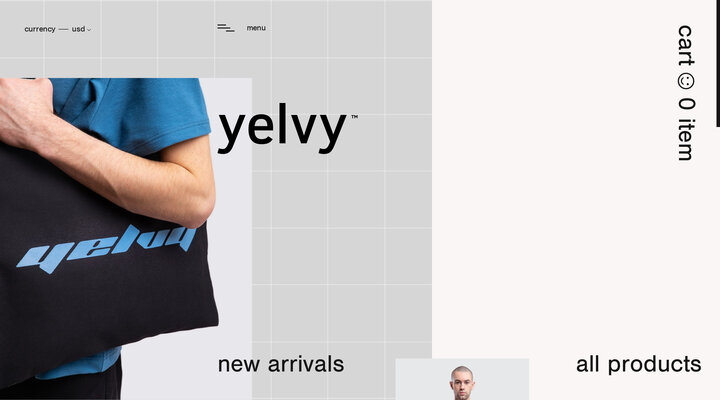 yelvy™ – online store