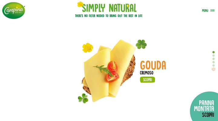 Formaggio in fette | Campina Italia